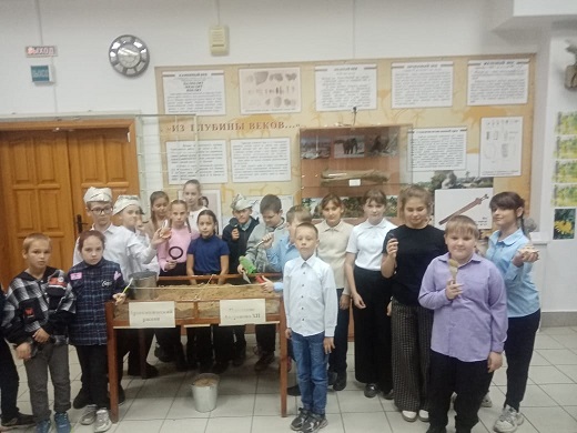 Профориентация в начальных классах "Юные археологи".